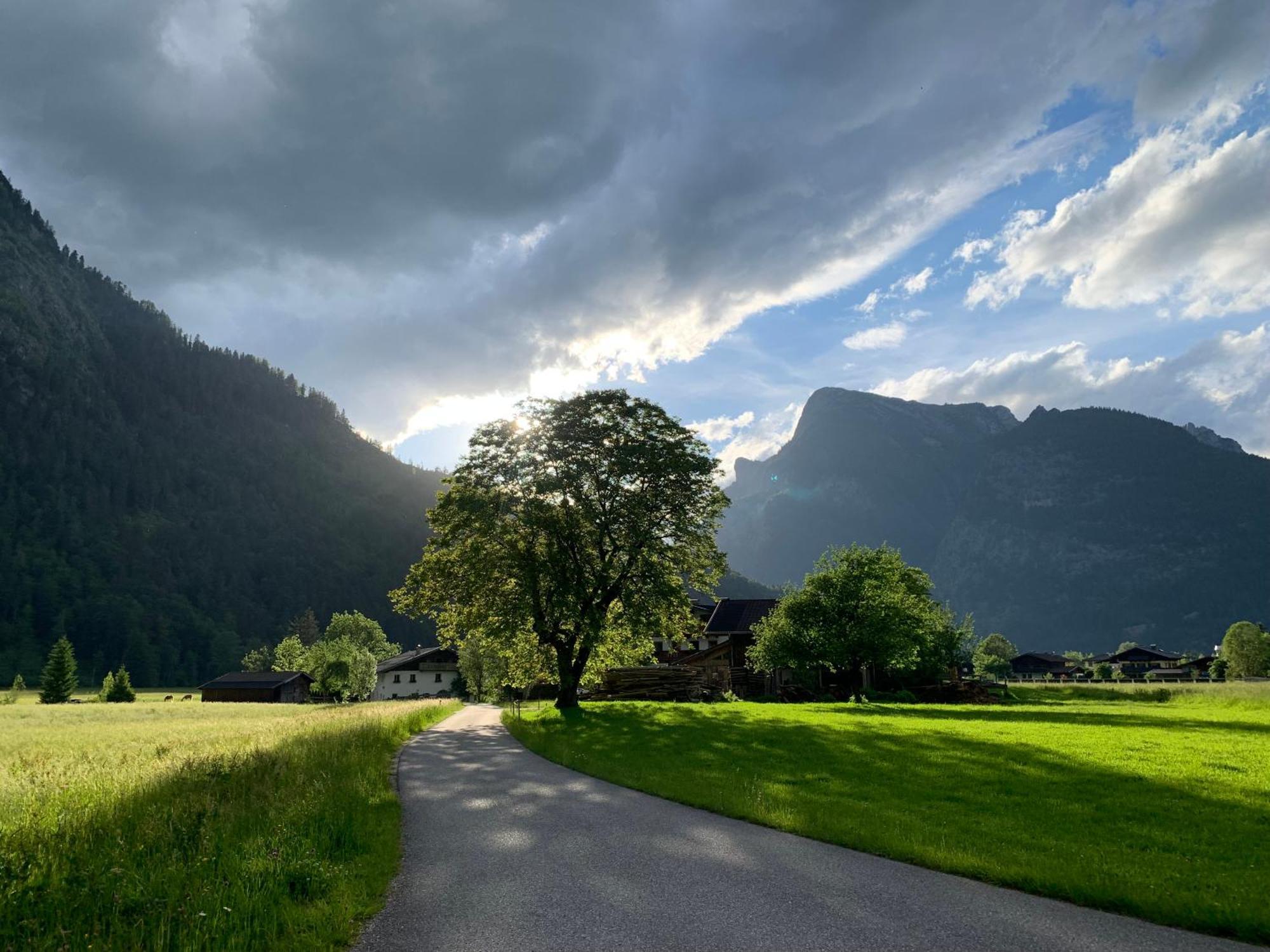 Ferienwohnung Haus Cäcilia Sankt Martin bei Lofer Exterior foto